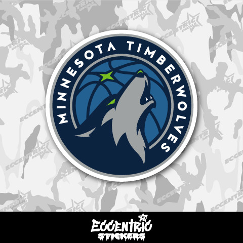 Minnesota Timberwolves Vinyl Sticker