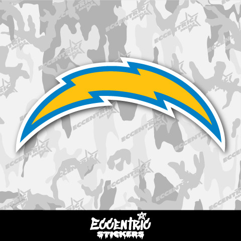 Los Angeles Chargers Vinyl Sticker