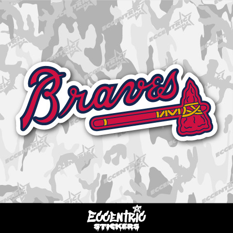 Atlanta Braves Vinyl Sticker