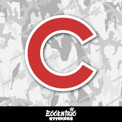 Chicago Cubs Logo Vinyl Sticker