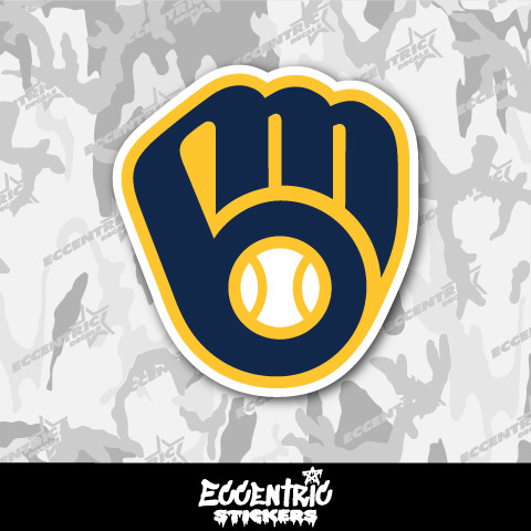 Milwaukee Brewers Logo Vinyl Sticker