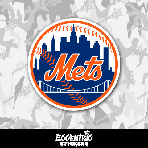 New York Mets Vinyl Sticker