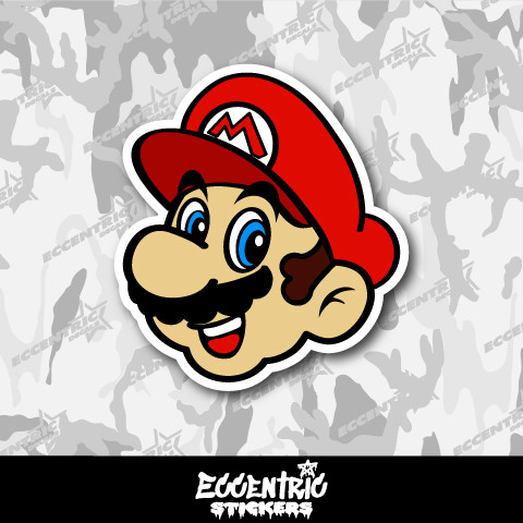 Super Mario Vinyl Sticker