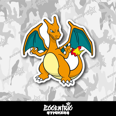 Charizard Vinyl Sticker