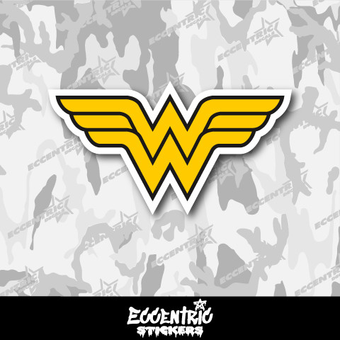 Wonder Woman Symbol Vinyl Sticker