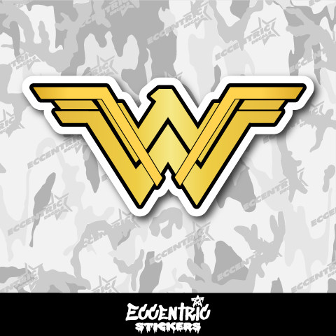 Wonder Woman Symbol V2 Vinyl Sticker