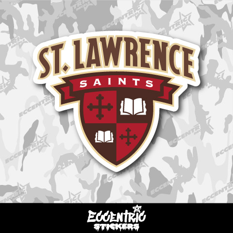 St. Lawrence Saints Vinyl Sticker