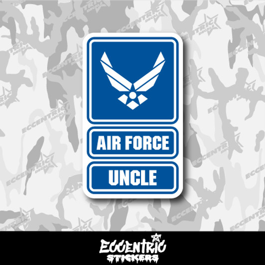 U.S. Air Force Uncle Vinyl Sticker