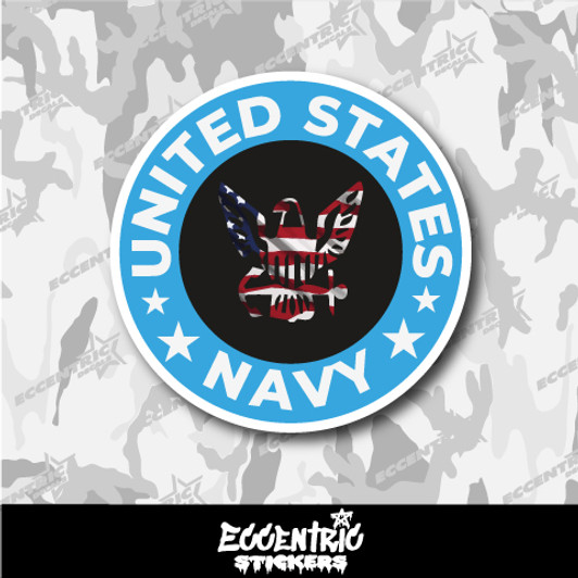 United States Navy Vinyl Sticker
