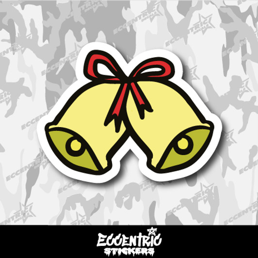 Christmas Bells Vinyl Sticker