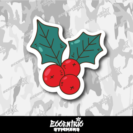 Mistletoe Christmas Vinyl Sticker