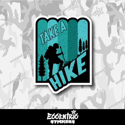 Take a Hike Vinyl Sticker