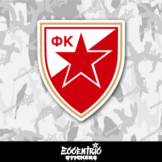 FK Red Star Belgrade Vinyl Sticker