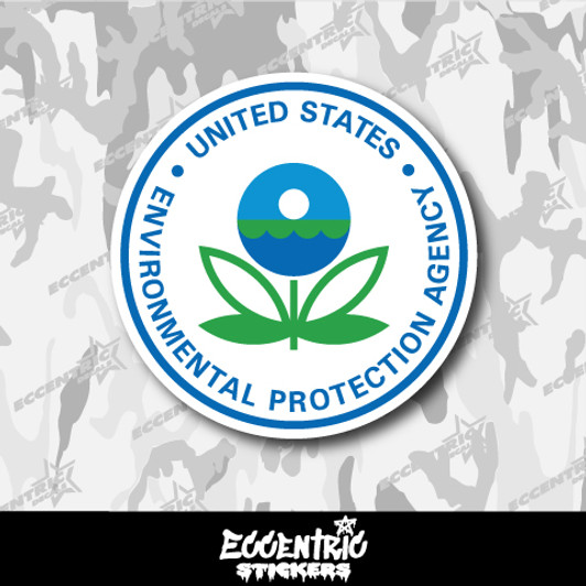Seal of the US Environmental Protection Agency EPA Vinyl Sticker
