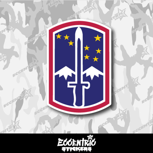 172nd Infantry Brigade Vinyl Sticker