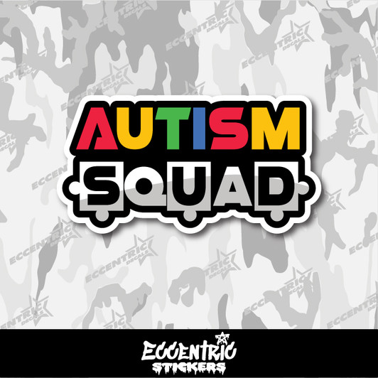 Autism Squad Vinyl Sticker