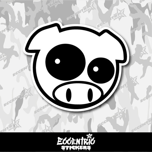 Rally Pig Vinyl Sticker