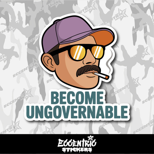 Become Ungovernable Vinyl Sticker