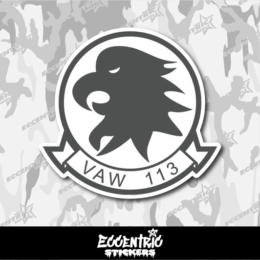 US Navy Airborne Command & Control Squadron 113 (VAW-113) Vinyl Sticker