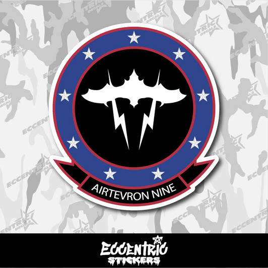 US Navy Air Test and Evaluation Squadron 9 (VX-9) Vinyl Sticker