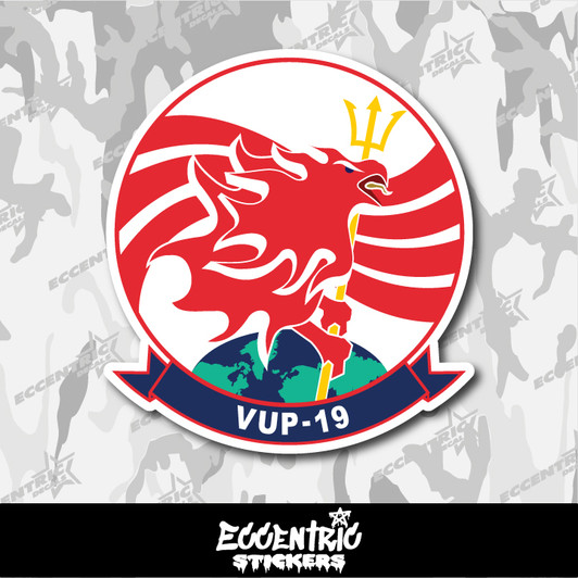 US Navy Unmanned Patrol Squadron 19 (VUP-19) Vinyl Sticker