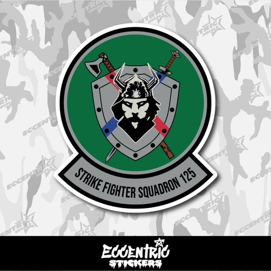 US Navy Strike Fighter Squadron 125 (VFA-125) Vinyl Sticker
