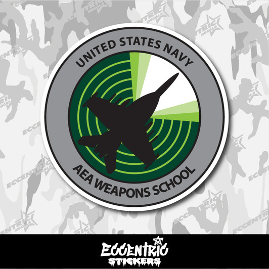 US Navy Electronic Attack Weapons School (Havoc) Vinyl Sticker