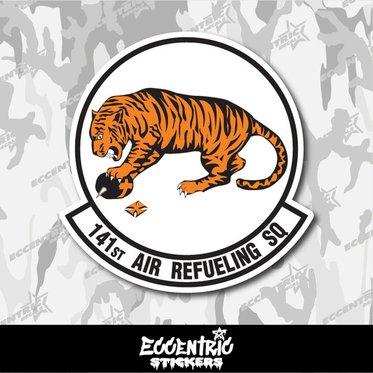 Air National Guard 141st Air Refueling Squadron (141 ARS) Vinyl Sticker