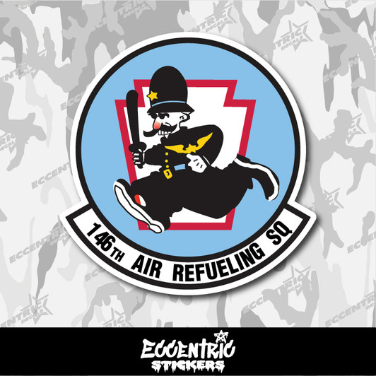 Air National Guard 146th Air Refueling Squadron (146 ARS) Vinyl Sticker