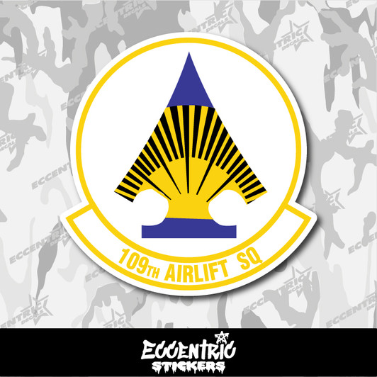 Air National Guard 109th Airlift Squadron (109 AS) Vinyl Sticker