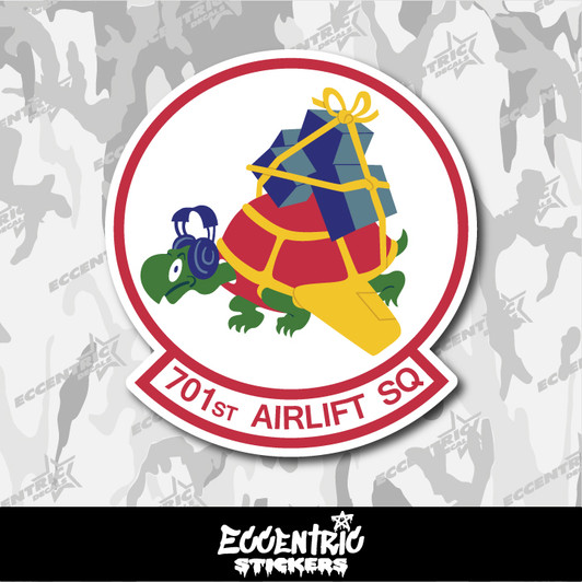 US Air Force 701st Airlift Squadron (701 AS) Vinyl Sticker