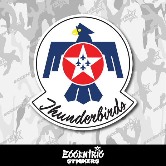 USAF Air Demonstration Squadron (Thunderbirds) Vinyl Sticker