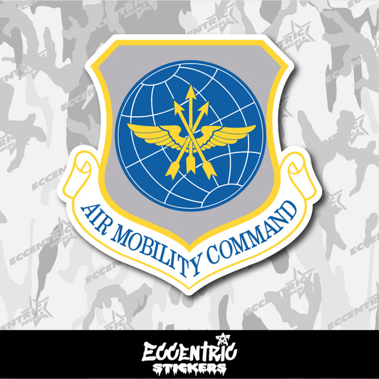 USAF Air Mobility Command Vinyl Sticker