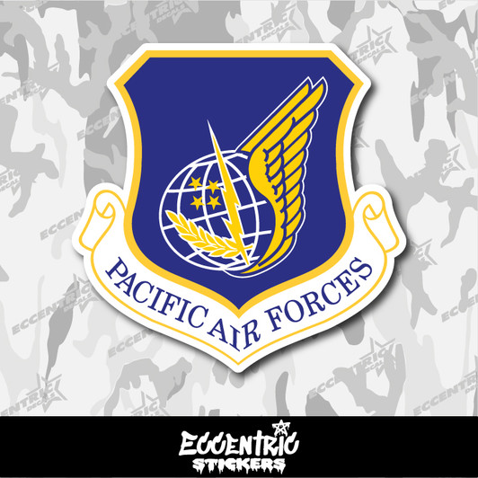 Pacific Air Forces (PACAF) Vinyl Sticker