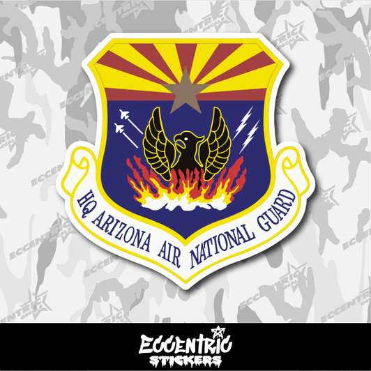 HQ Arizona Air National Guard Vinyl Sticker
