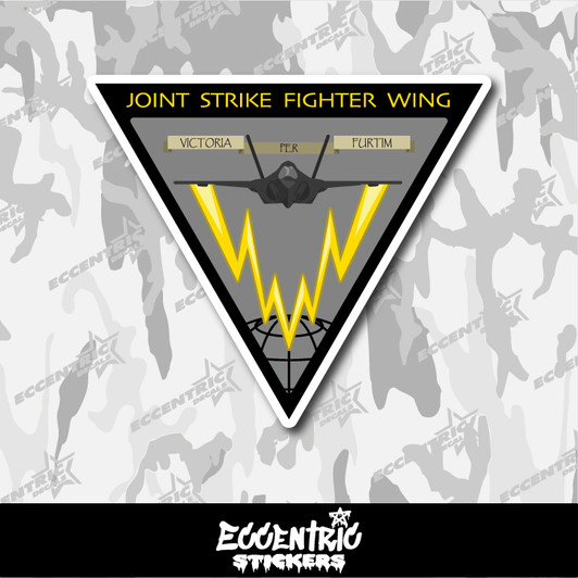 US Navy Joint Strike Fighter Wing (JSFW) Vinyl Sticker