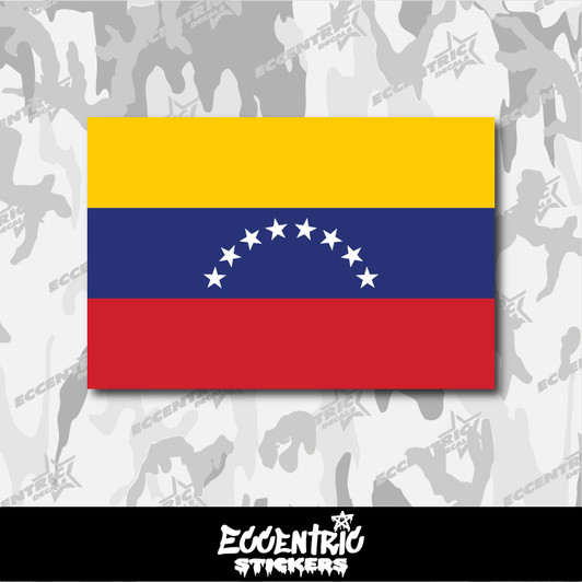 Venezuela Flag Vinyl Sticker