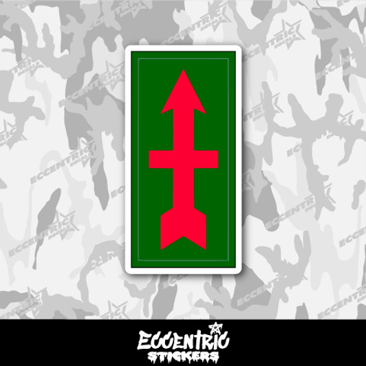 32nd Infantry Division Vinyl Sticker