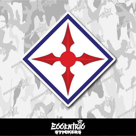 US Army 77th Combat Aviation Brigade Vinyl Sticker