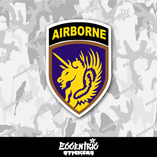 13th Airborne Division Vinyl Sticker