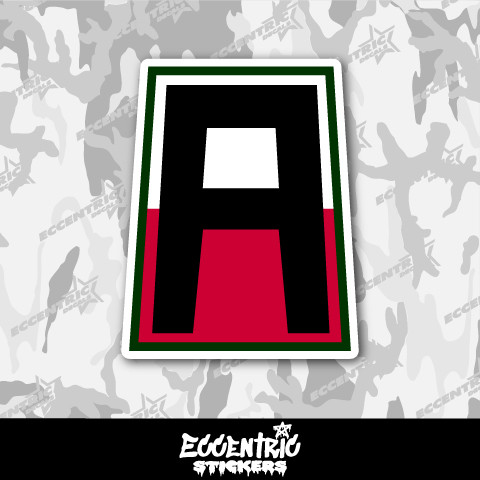 1st US Army Vinyl Sticker