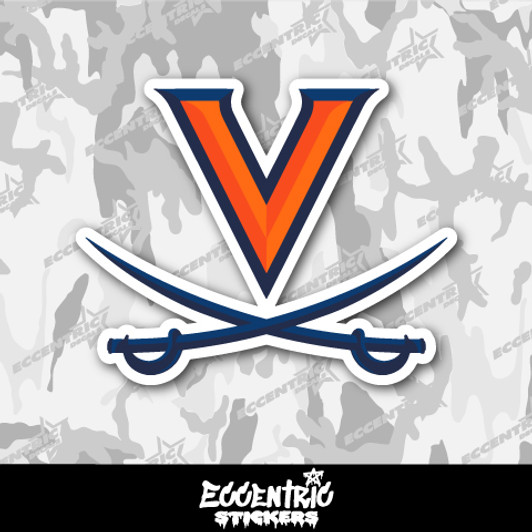 Virginia Cavaliers Vinyl Sticker