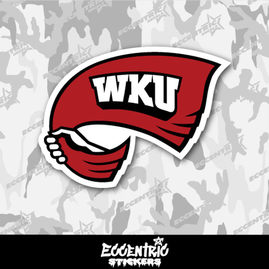 Western Kentucky Hilltoppers Vinyl Sticker