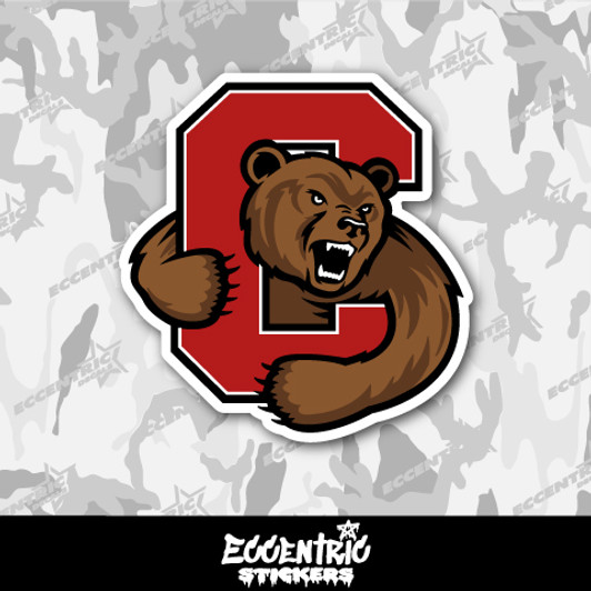 Cornell Big Red Vinyl Sticker