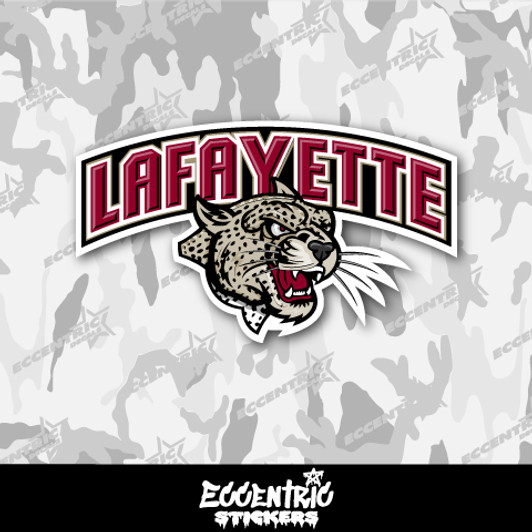 Lafayette Leopards Vinyl Sticker