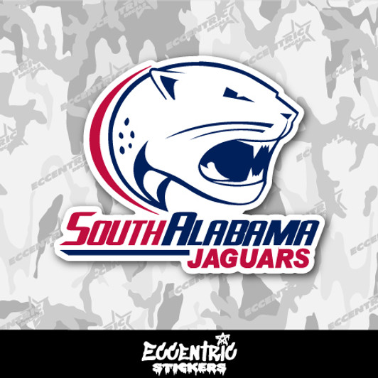 South Alabama Jaguars Vinyl Sticker