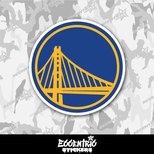 Golden State Warriors Vinyl Sticker