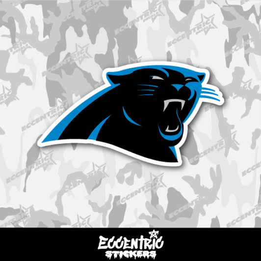 Carolina Panthers Vinyl Sticker