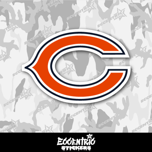 Chicago Bears Vinyl Sticker