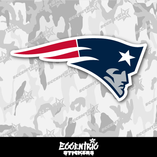 New England Patriots Vinyl Sticker